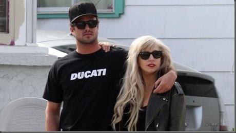 Lady Gaga and Taylor Kinney