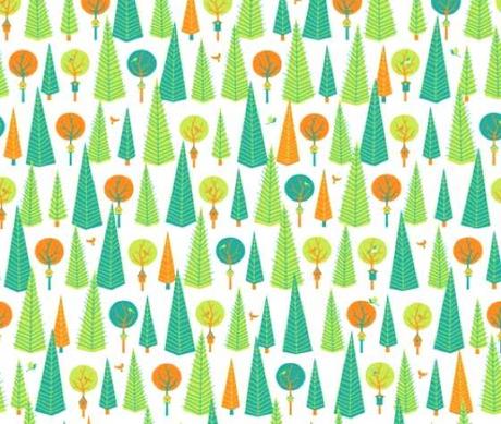 EVERGREEN HOLIDAYS PATTERNS BY SPOONFLOWER / 2