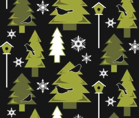 EVERGREEN HOLIDAYS PATTERNS BY SPOONFLOWER / 2