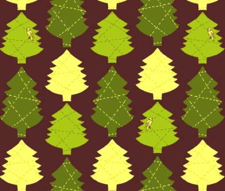 EVERGREEN HOLIDAYS PATTERNS BY SPOONFLOWER / 2