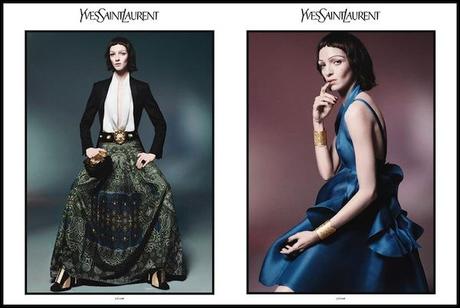 Adv Campaign// Yves saint Laurent Spring 2012