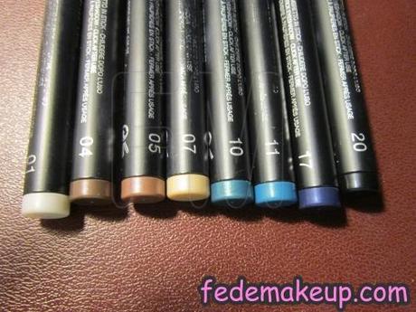 Review KIKO Long Lasting Stick Eyeshadow n.04, 10, 17 + swatches tutti