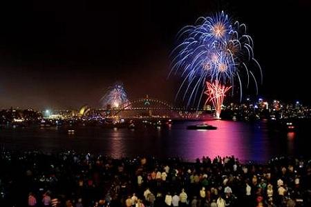 Capodanno 2012 nel Pacifico E’ il 2012 nel Pacifico in Nuova Zelanda che sta festeggiando!