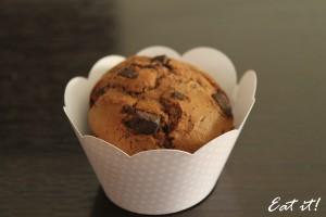 Double chocolate muffin