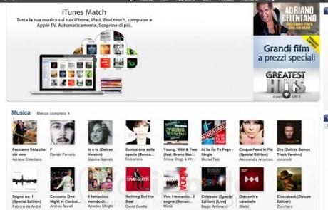 iTunes Match in Italiano sempre più vicini !!
