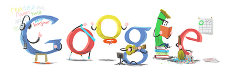 Google doodle - Buon Anno