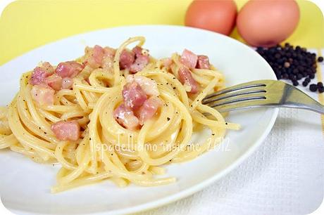 UNA BELLA CARBONARA PER TIRARSI SU E BUON ANNO!