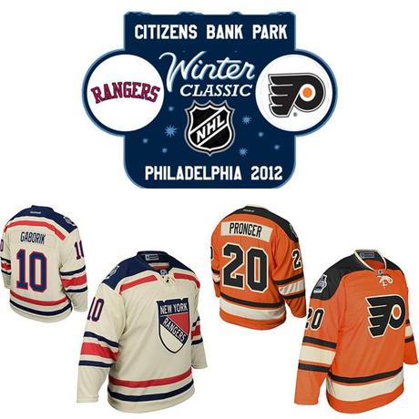 Hockey, Winter Classic NHL: Flyers-Rangers con meno vintage e più sobrietà per iniziare il 2012