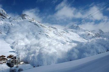 Alto pericolo valangh in Valle d'Aosta, Piemonte e Trantino Alto Adige