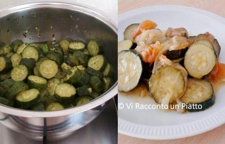 Dua maniere di cucinare le zucchine: trifolate e al pomodoro