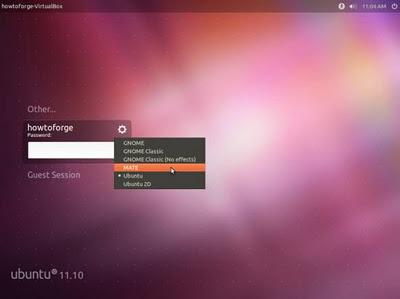 Installare Gnome 3 (con Mint Gnome Shell Extensions) o Mate su Ubuntu 11.10 Oneiric Ocelot.