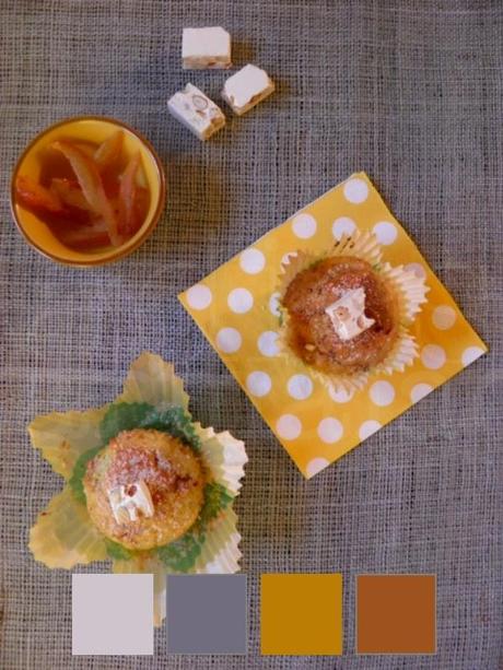 Muffin all’arancia e torrone – Settimana della chic Befana
