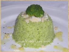 Sciroppo di Mirtilli ci da una ricetta… Mediterranea… “Cous cous con broccolo e Provolone di Formia (DOL)”. Gustiamocela…