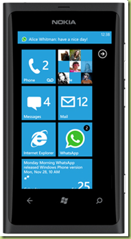 image WhatsApp per Nokia Lumia 800