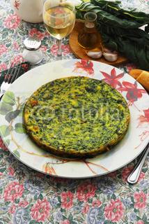 Frittata di spinaci