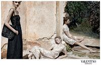 Valentino Spring Summer 2012 AD Campaign by Deborah Turbeville