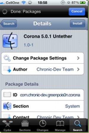 image4 Guida Jailbreak untethered iOS 5.0.1 per IPhone 4, 3GS, IPad e IPod Touch