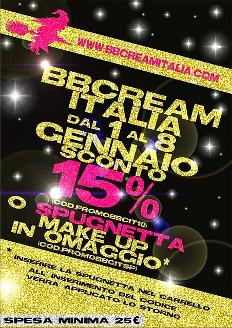 BBCREAM ITALIA Buono Sconto Festività