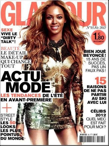 Beyoncé sulla cover di “Glamour Paris”