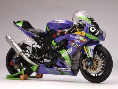 Kawasaki ZX-10R Eva Racing 8 Hours Suzuka 2010 by Utage Factory House (Fujimi)