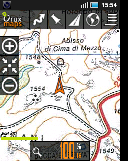 Il mio (nuovo) cell Android: sw e cartografia.