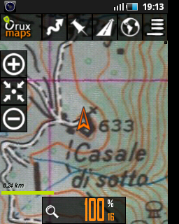 Il mio (nuovo) cell Android: sw e cartografia.