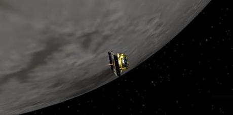Le due sonde gemelle GRAIL in orbita lunare