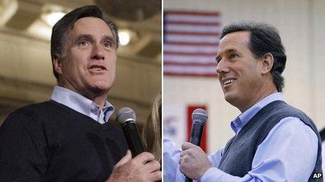 Primarie repubblicane nello Iowa: al primo posto Mitt Romney e  l'italo americano Rick Santorum