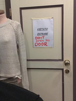 non aprite quella porta