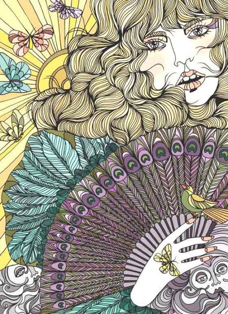 PATTERNS E DETTAGLI RAFFINATISSIMI NELLE ILLUSTRAZIONI DI MODA DI LISELOTTE WATKINS