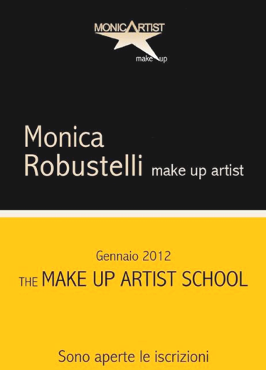 THE MAKE UP ARTIST SCHOOL - LA SCUOLA MAKE UP DI MONICA ROBUSTELLI [Iscrizioni aperte]