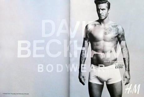 David Beckham's Bodywear Advertisement and Collection for H