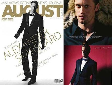 Alexander Skarsgard sulla cover 