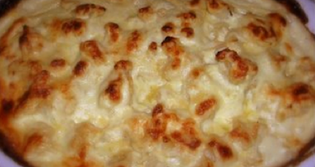 cavolfiore gratinato