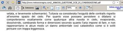 L’ex ministro dell’ambiente Pecoraro Scanio ha provato a negare l’esistenza delle scie chimiche