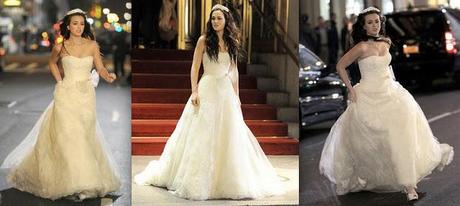 Blair Waldorf's Wedding Gown Made by Vera Wang