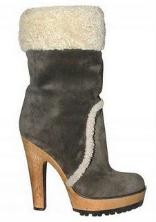 Stivali Dolce & Gabbana in camoscio e shearling .... ottimo acquisto in saldi!