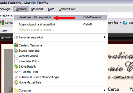 Firefox Segnalibri 1 Windows