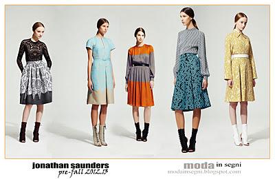 JONATHAN SAUNDERS PRE-FALL 2012.13