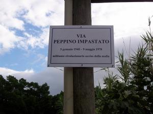 Partinico intitola una via a Peppino Impastato