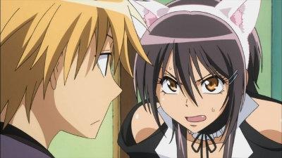 Kaichou wa Maid Sama: qui credo che sia più un gioco di parole visto che una maid non credo possa essere una maid