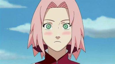 Sakura si intimorisce sempre davanti a Sasuke, mentre con Naruto è piuttosto schietta e diretta