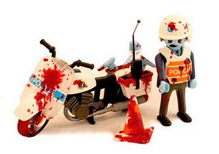 Gli Zombie Playmobil di Zombiemonkie