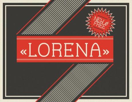 collezione di nuovi font lorena