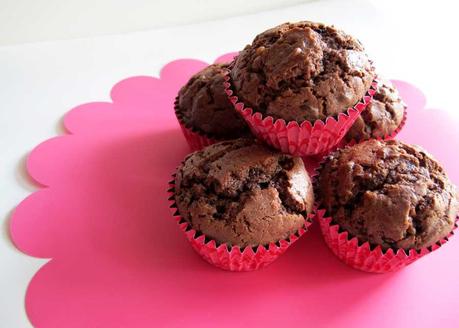 Muffin cacao e burro di arachidi