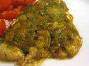 Orata cartoccio zenzero, cipollotti salsa soia