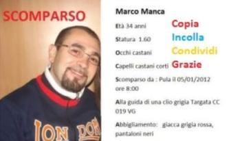 Pula è scomparso Marco Manca si cerca in tutta l'Isola