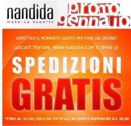 OFFERTA Nandida SPEDIZIONI GRATUITE fino al 31/01/2012