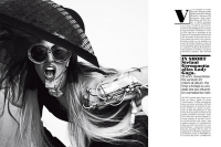 A BIONIC GAGA FOR L'UOMO VOGUE