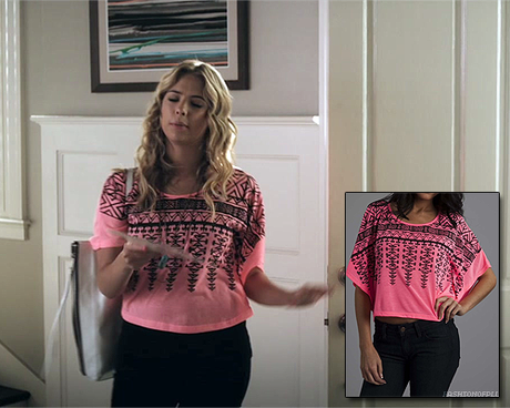 Pretty Little Liars 2×14 | Aria, Hanna, Spencer, Emily fashion